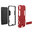 Slim Armour Tough Shockproof Case & Stand for Huawei Y7 Pro (2019) - Red